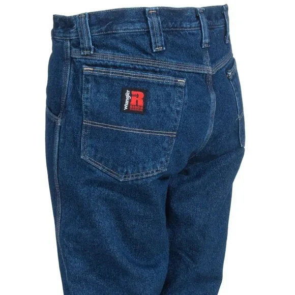 Mens Wrangler Riggs Workwear 3M Thinsulate Insulation Fleece Lining Jeans Sz 44